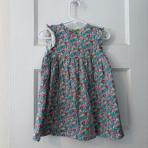 Mini Boden Floral Kids Dress - Multicolor